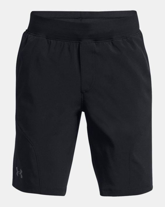 Boys' UA Unstoppable Shorts in Black image number 0
